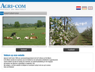 Website van Agricom Handelsonderneming 
