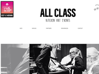 Website van All Class Catering B.v. 