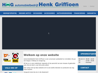 Website van Automobielbedrijf Henk Griffioen 