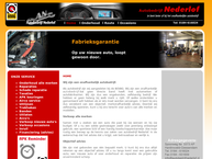 Website van Autobedrijf Nederlof 