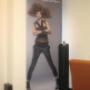 Textielframe staand