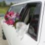 Bruidsboeket uit limo Straver
