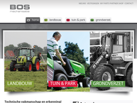 Website van Bos Mechanisatie 
