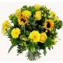 boeket met zonnebloemen