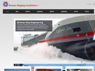 Website van Breemans Shipping Installation 
