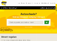 Website van Autoschadebedrijf A. Van Ham B.v. 