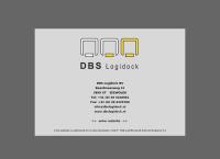 Website van Dbs Logidock B.v. 
