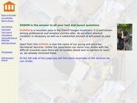 Website van Donon V.O.F. 