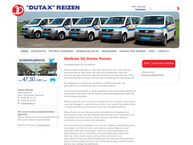 Website van Dutax Reizen 