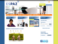 Website van ESPAZ B.V. 