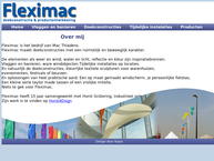 Website van Fleximac 