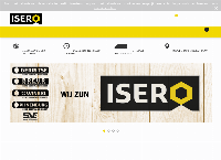 Website van Isero 