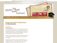 Website van Hotel Het Oude Postkantoor 