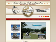 Website van Horse Service International B.V. 
