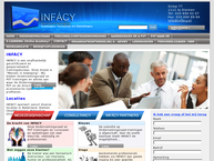 Website van INFACY B.V. 