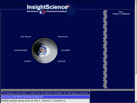 Website van Insight Science 