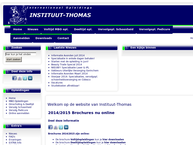 Website van Opleidingsinstituut Thomas B.v. 