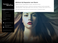 Website van Kapsalon v.Doorn 