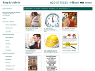 Website van Keij & Stefels B.V. 