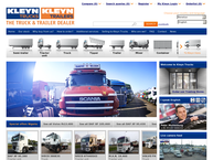 Website van Kleyn Tucks B.v. 