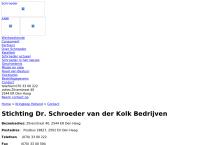 Website van Kringloop Holland 
