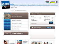 Website van Maes Adviesgroep Hoogerheide 