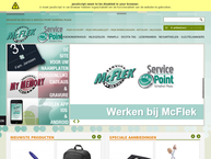 Website van Mcflek B.v. 
