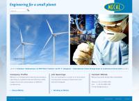 Website van Mecal Applied Mechanics B.v. 