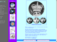 Website van M.E.K. (Modern Exclusief Keramiek) 
