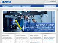 Website van Mikron Vianen B.v. 