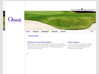 Website van Oxland B.v. 