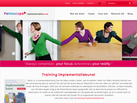 Website van Pentascope 