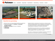 Website van Putman Recycling B.v. 