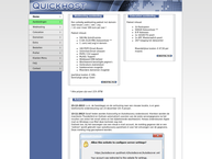 Website van Quickhost 