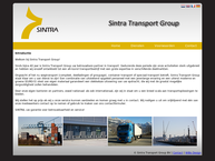 Website van Sintra International B.v. 