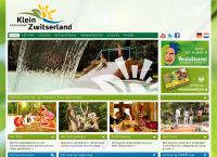 Website van Speelpark Klein Zwitserland 