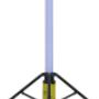 TAB87090 Kolomlamp 36W LED, oplaadbaar, 360º verlichting, twee lichtstanden (100%-50%), 1800-3600 Lumen, 8-16 uur brandduur op 1 acculading, IP54, 90cm hoog, inclusief driepoot. Makkelijk verplaatsbaar, geen snoeren.