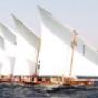 Dhow wedstrijd zeilen