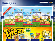 Website van Uniekaas Voorhout B.v. 