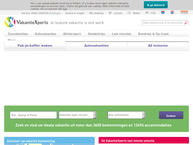 Website van VakantieXperts Rottink Reisburo 