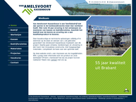 Website van Van Amelsvoort Kassenbouw B.v. 