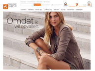 Website van Van Haren Schoenen B.v. 