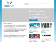 Website van Velca Pack 