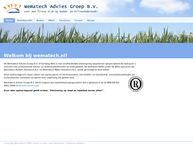 Website van Wematech Advies Groep B.v. 