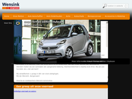 Website van Wensink Automobielbedrijven B.v. 
