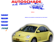 Website van Autoschade Van Den Heuvel 