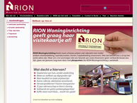 Website van Rion 