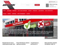 Website van Brinkman 