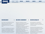 Website van D.h.g. Nederland B.v. 