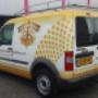 Autoreclame van der Veen
